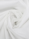 Pure White 100% Cotton Lawn - NY Designer - 56W