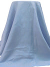 Light Cobalt Blue 100% Linen Midweight Woven - NY Designer - 52W