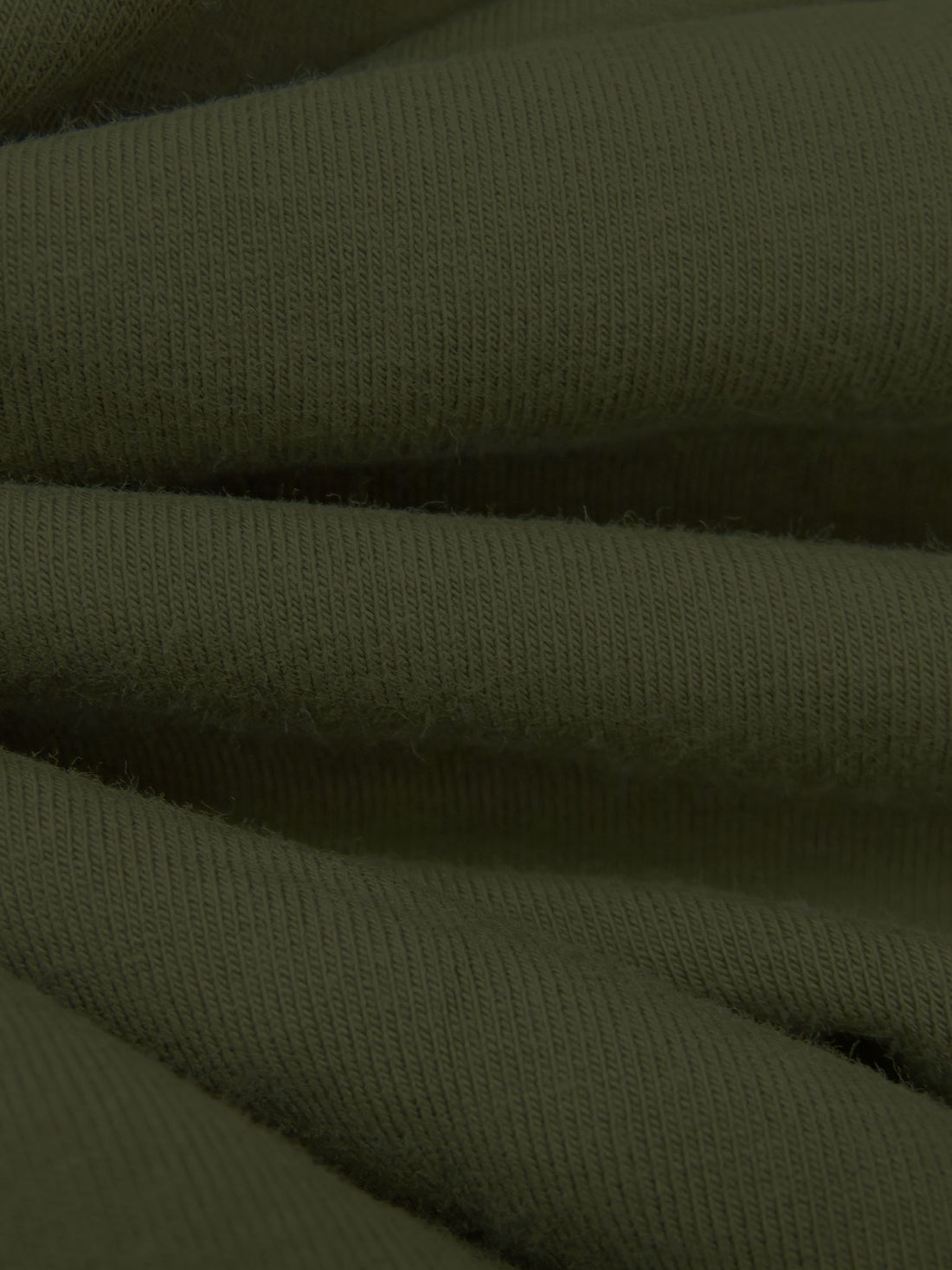 Dark Muted Olive Cotton/Lycra Jersey Knit - NY Designer - 56W
