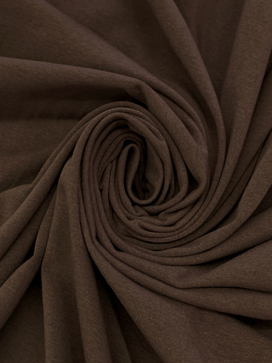 Umber Brown Cotton/Lycra Jersey Knit - NY Designer - 54W