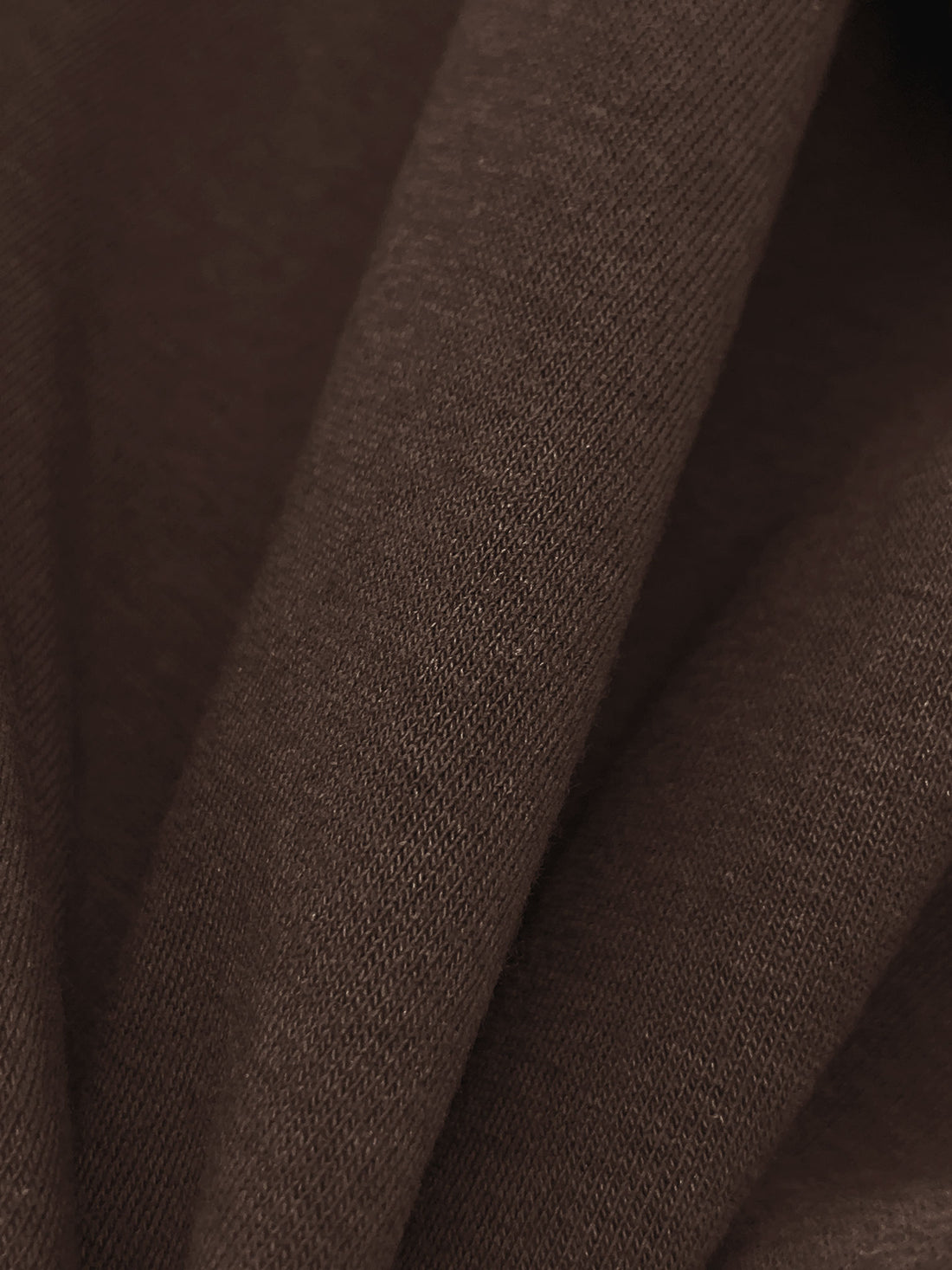 Umber Brown Cotton/Lycra Jersey Knit - NY Designer - 54W