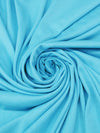 Sky Blue Cotton/Polyester Interlock Knit 59W