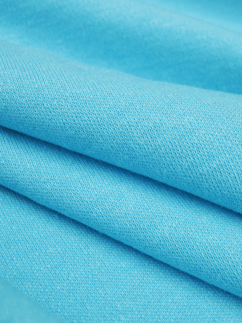 Sky Blue Cotton/Polyester Interlock Knit 59W