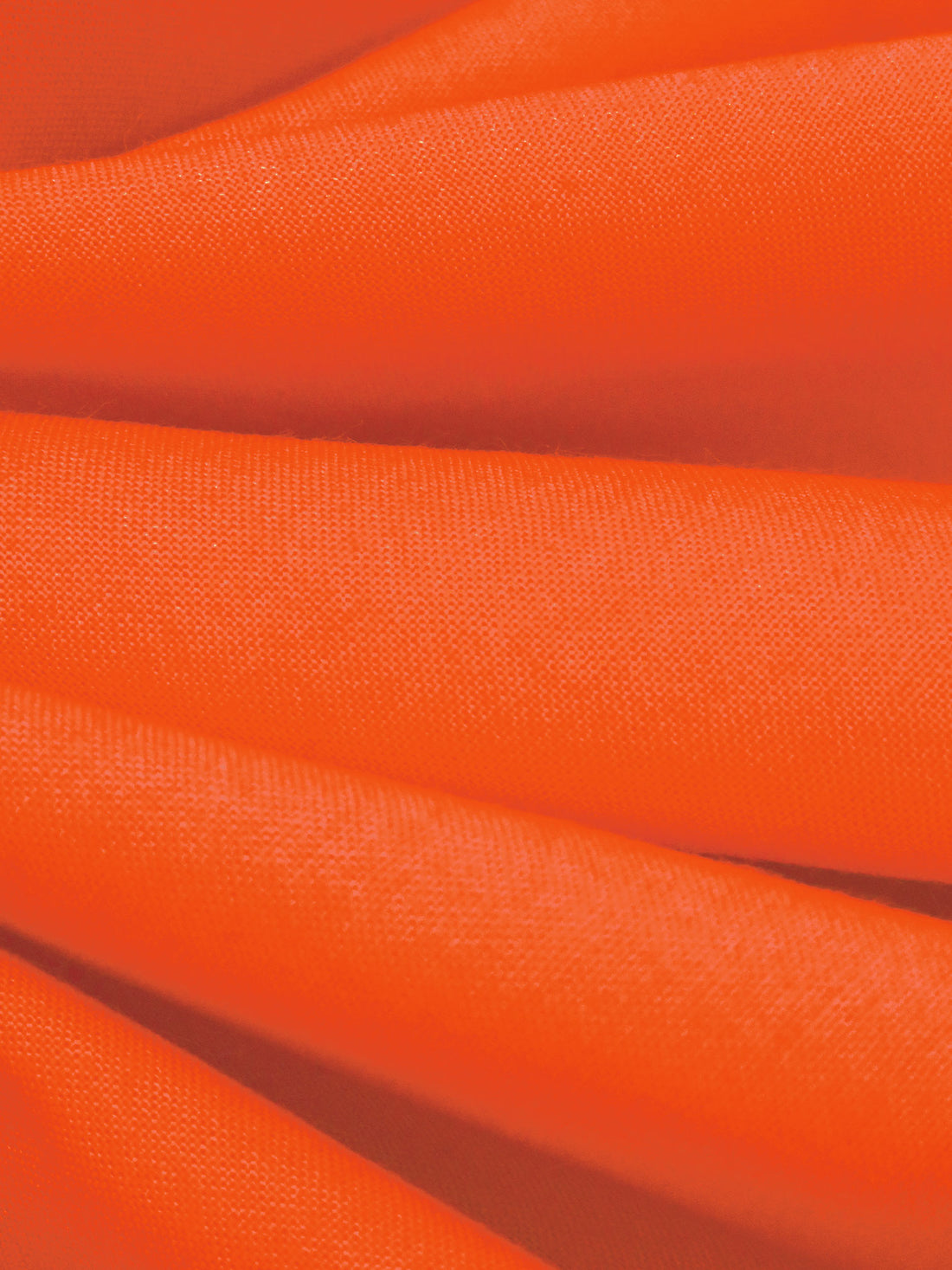 Neon Orange 100% Cotton Lawn - NY Designer - 56W