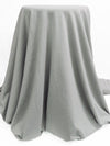 Aluminum Gray Cotton/Polyester Interlock Knit 66W