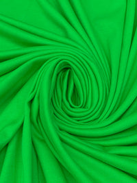 Green Cotton/Polyester Interlock Knit 62W