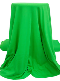 Green Cotton/Polyester Interlock Knit 62W