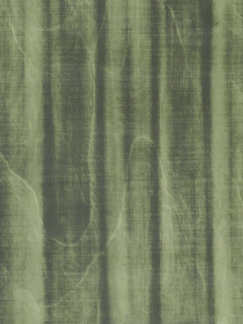 Bright Olive/Dill Green/Charcoal Nylon/Lycra Vertical Abstract Stripe Print Mesh Knit - NY Designer - 58W