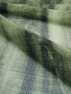 Bright Olive/Dill Green/Charcoal Nylon/Lycra Vertical Abstract Stripe Print Mesh Knit - NY Designer - 58W