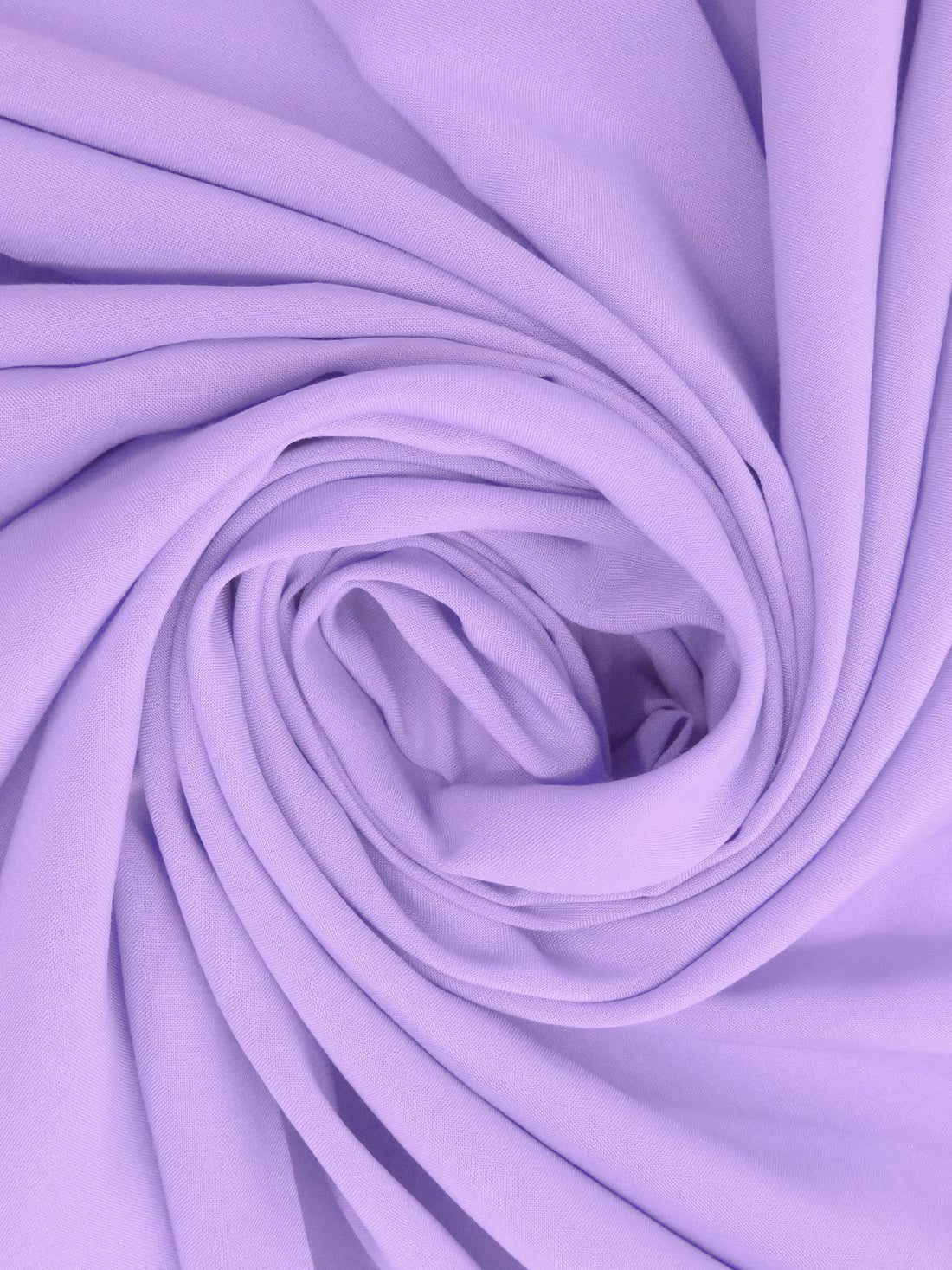 Bright Lavender 100% Rayon Challis -  NY Designer - 52W