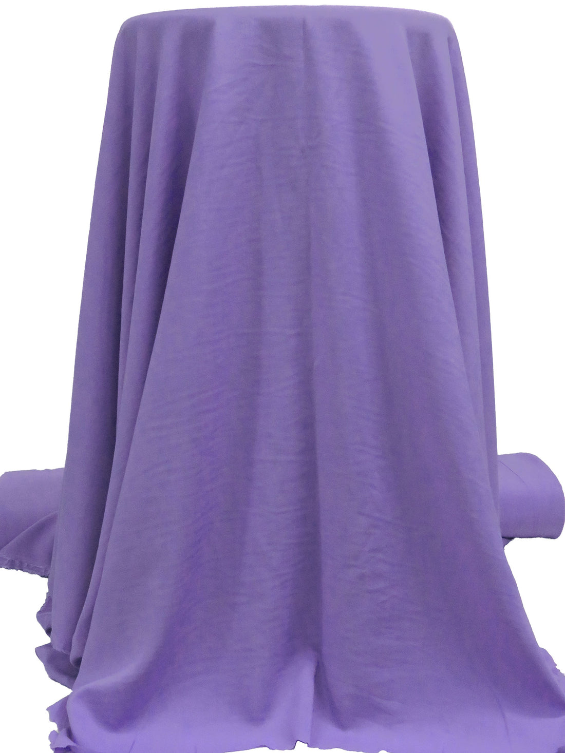 Ube Purple 100% Rayon Challis -  NY Designer - 54W