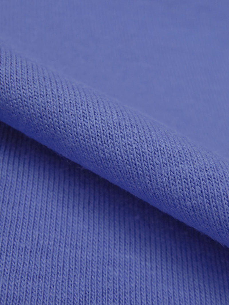 Periwinkle Blue Cotton/Polyester Interlock Knit 66W