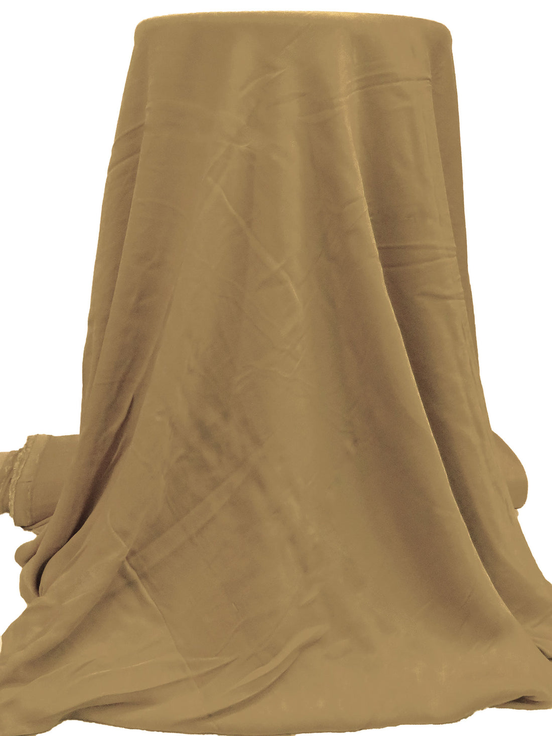 Wet Sand 100% Rayon Crepe-Back Satin - NY Designer - 54W