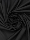 Black Cotton/Polyester Voile 58W