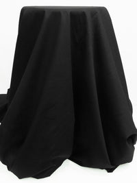 Black Cotton/Polyester Voile 58W