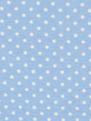 Forget Me Not Blue/White Cotton/Lycra Mini Polka Dot Print Jersey Knit 56W