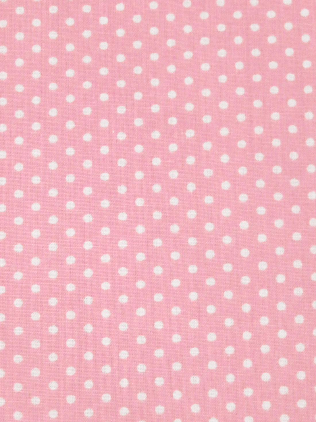 Cherry Blossom/White Polyester/Cotton Small Dot Print Broadcloth 60W