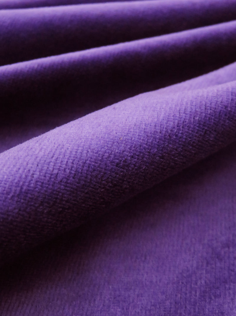 Concord Grape 100% Cotton Velveteen 56W