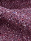 Boysenberry/Multi 100% Wool Tweed Coating 60W