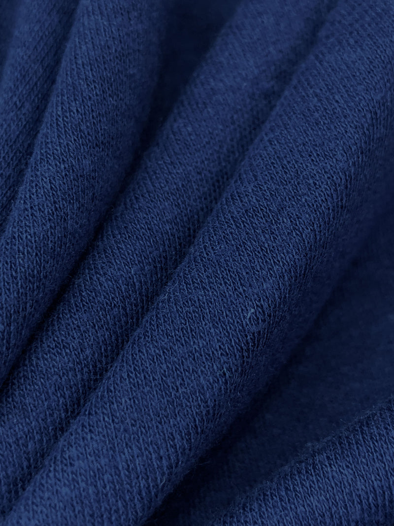 Admiral Blue 100% Cotton Interlock Knit 56W