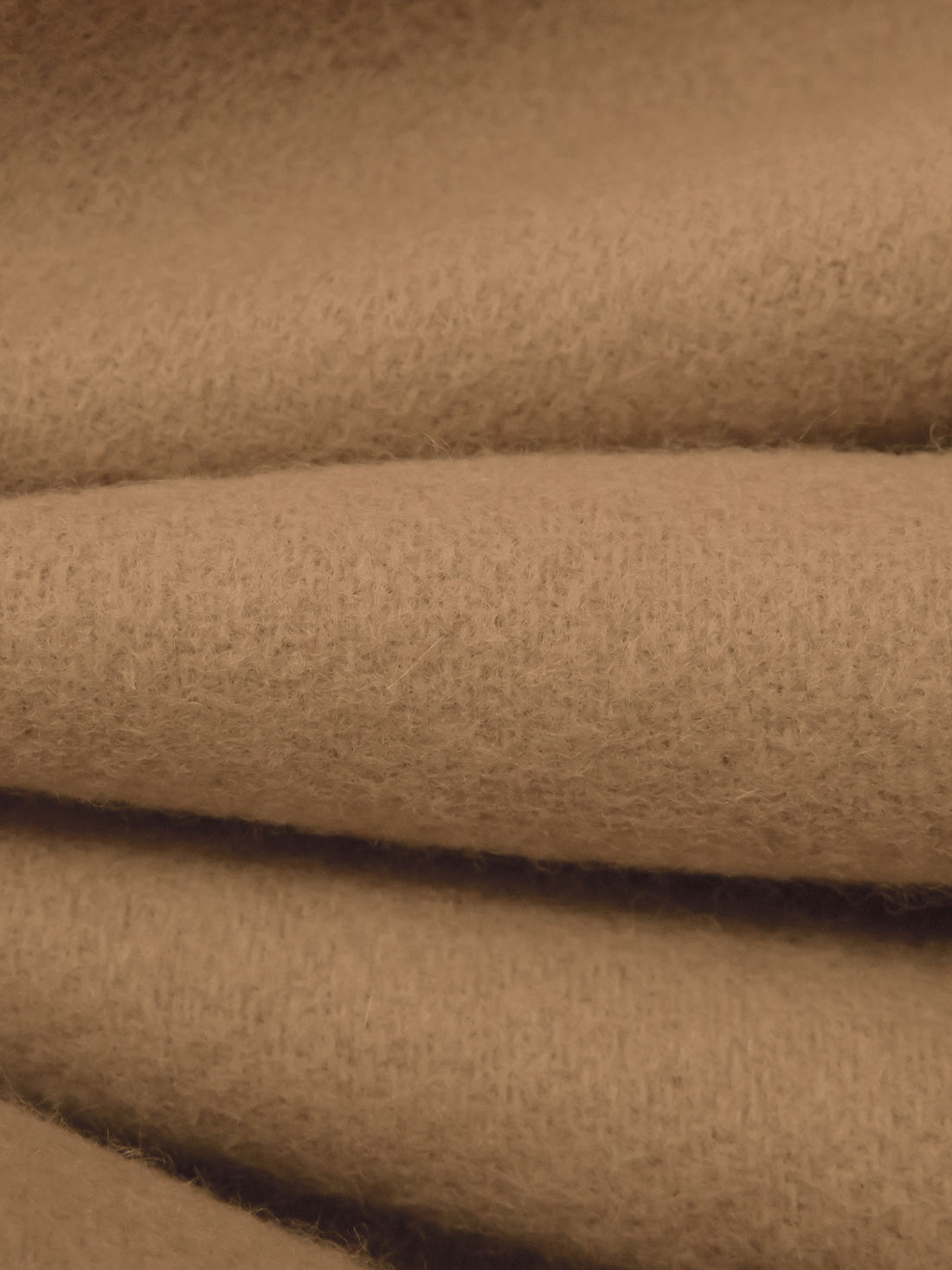 Pale Brown 100% Wool Coating 56W
