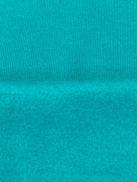 Turquoise Surf Blue Cotton/Polyester Sweatshirt Fleece 64W