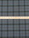 Slate/Old Rose/Rifle Green/Multi 100% Wool Plaid Weave Coating 60W