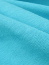 Bright Cerulean Blue Cotton/Polyester Jersey Knit 56W