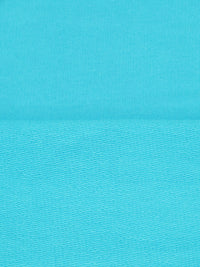 Bright Cerulean Blue Cotton/Polyester French Terry Knit 70W