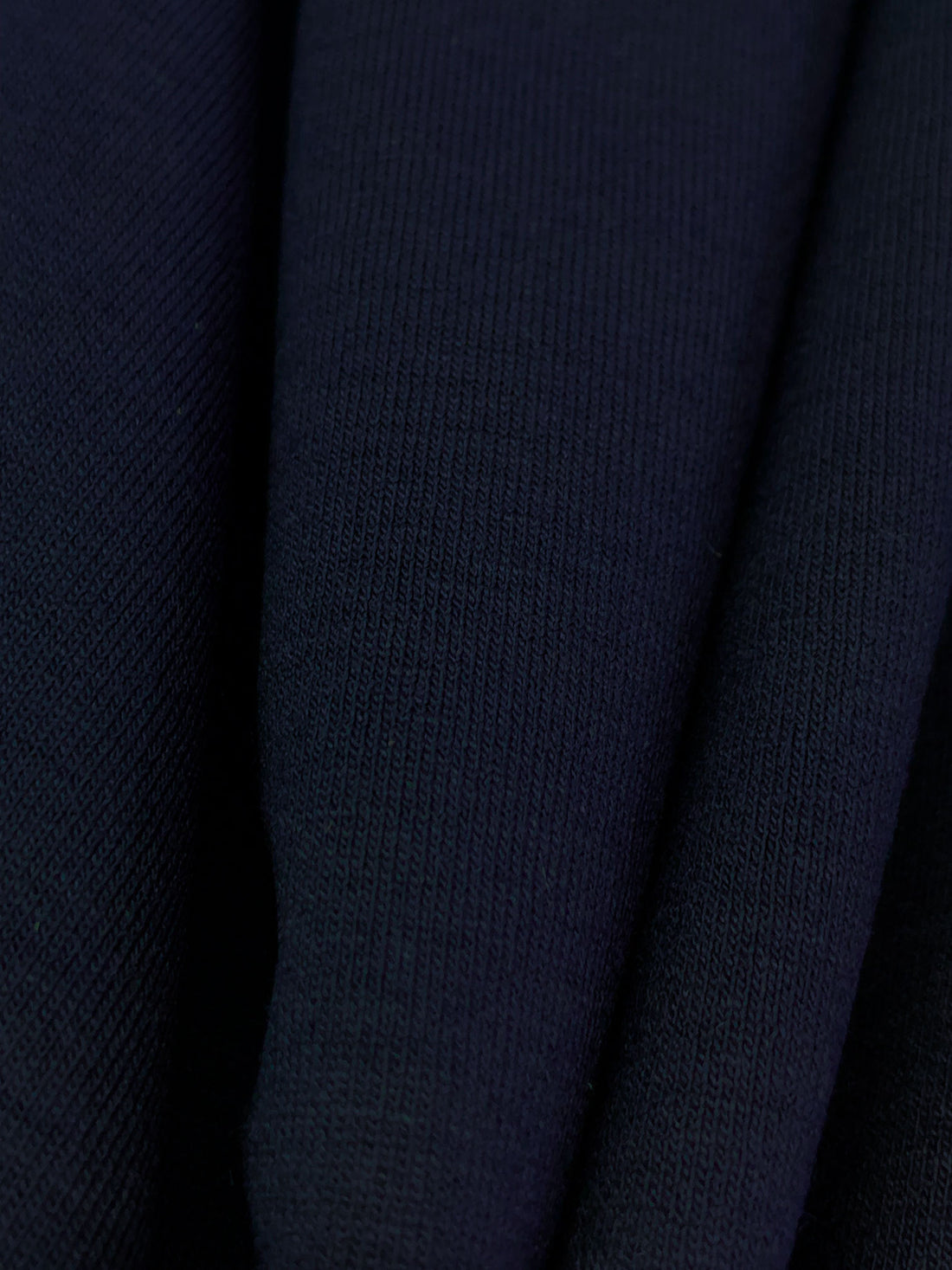 Navy Blue Rayon/Lycra Jersey Knit 62W