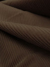 Chocolate Brown 100% Cotton 9-Wale Corduroy 57W