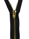9" Jeans Metal Zipper
