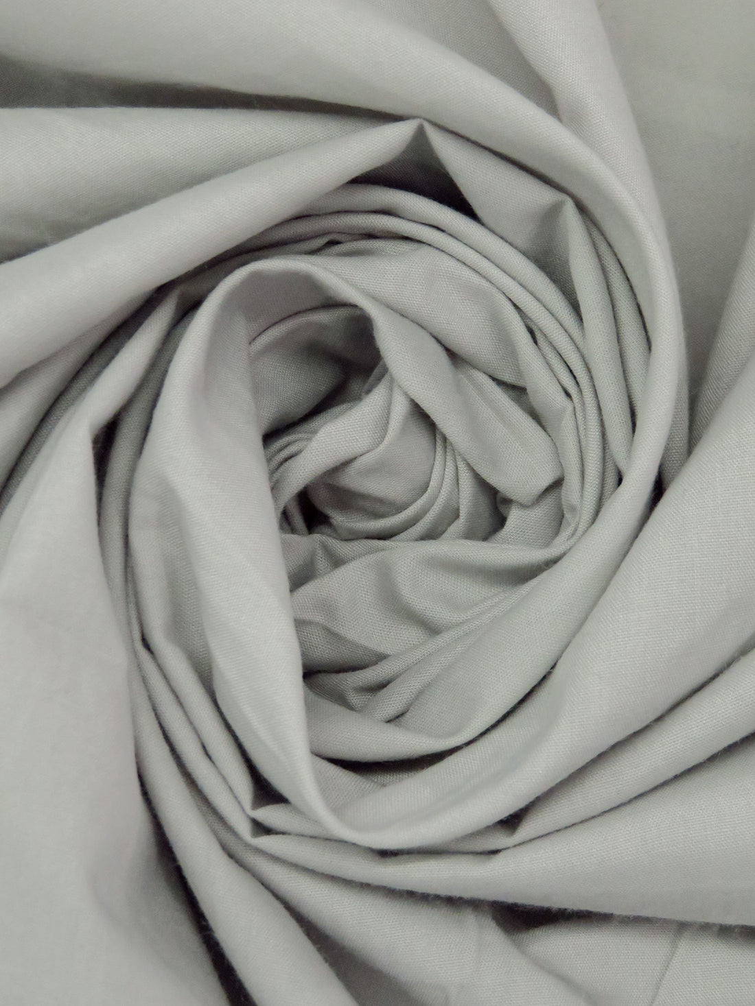 Silver Foil Polyester/Cotton Broadcloth 42W