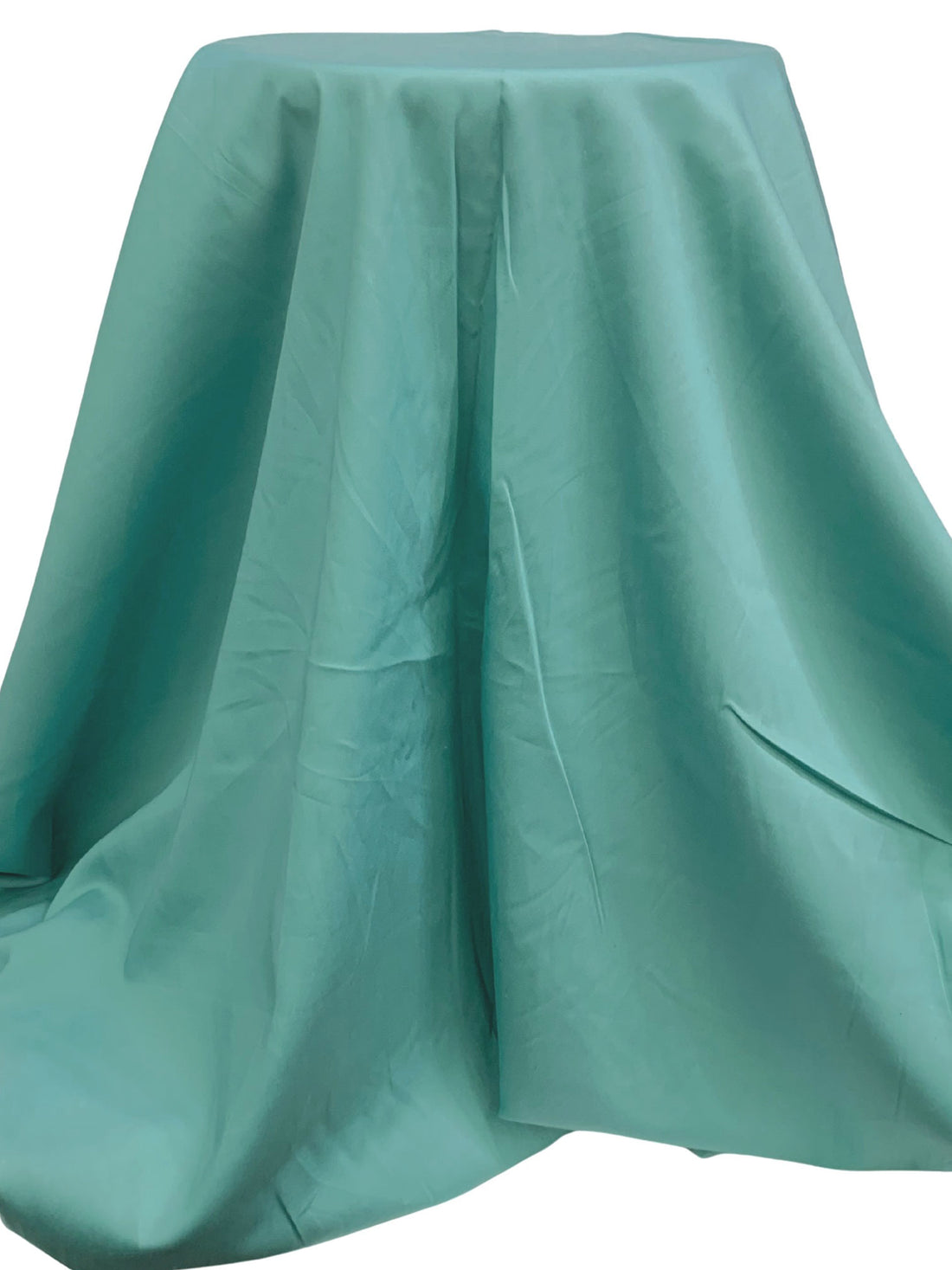 Medium Turquoise 100% Cotton Sateen Shirting 56W