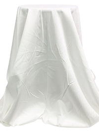 White 100% Cotton Sateen Shirting 56W