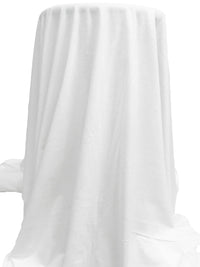 Soft White Cotton/Tencel Jersey Knit 58W