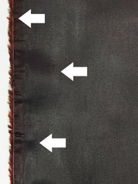 SOLD AS IS ONLY - Black 100% Acetate Lining 42W