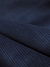 Dark Ink Blue 100% Cotton Corduroy 54W