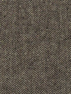 Coffee Brown/Biscuit Brown Wool/Polyester Herringbone Suiting - NY Designer - 58W