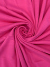 Razzmatazz Pink Cotton/Polyester Interlock Knit 56W