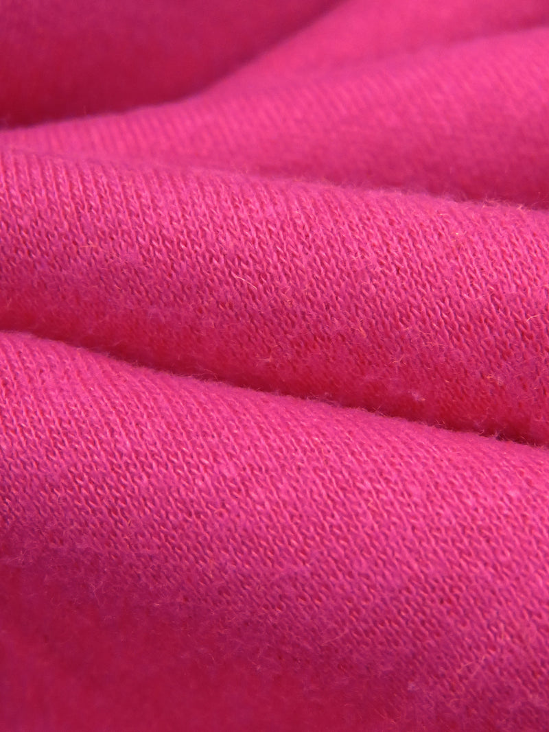 Razzmatazz Pink Cotton/Polyester Interlock Knit 56W