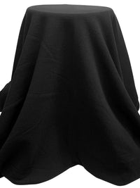 Black 100% Cotton Sweatshirt Fleece 59W