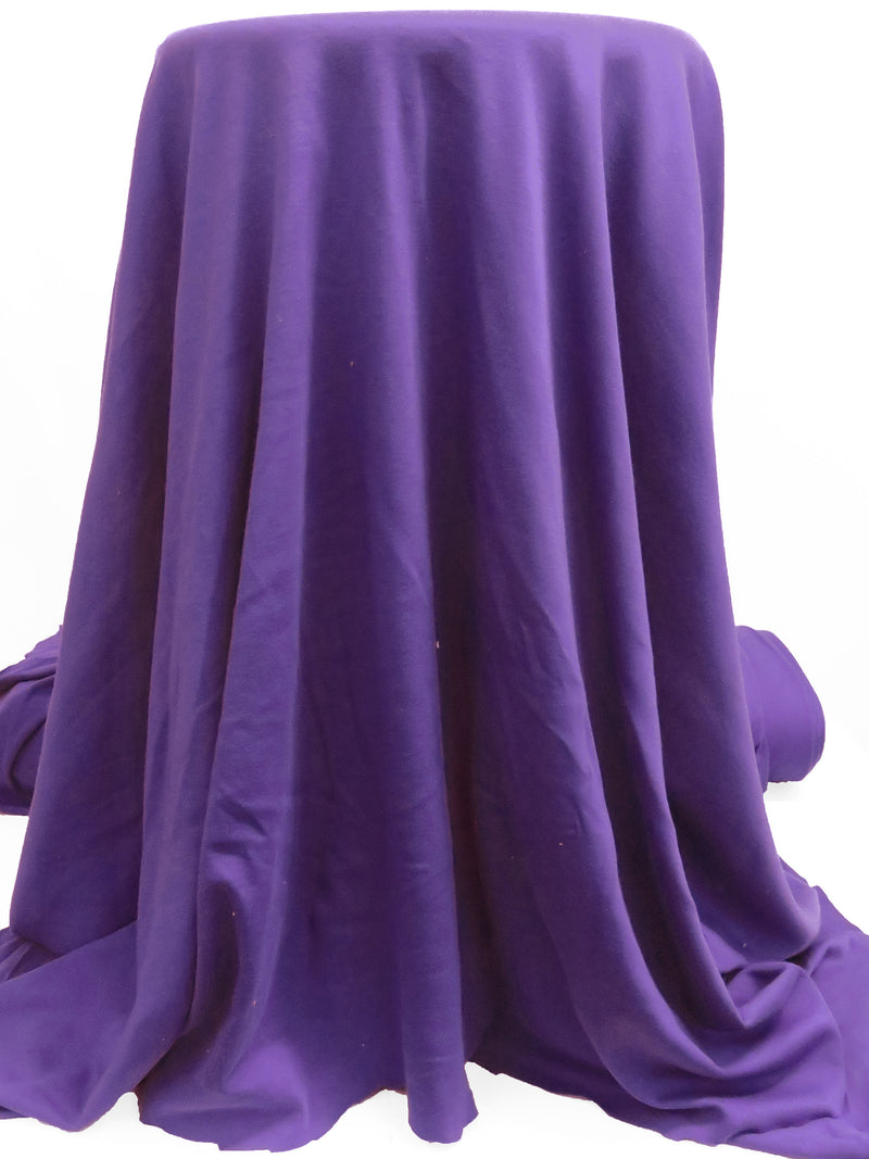 Royal Purple Cotton/Polyester Interlock Knit 54W