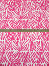 Ruber Pink/Dirty White 100% Cotton Animal Tile Print Voile - Imported From Italy - 56W