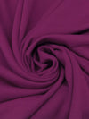 French Plum Cotton/Polyester Sweatshirt Fleece 56W