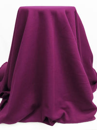 French Plum Cotton/Polyester Sweatshirt Fleece 56W