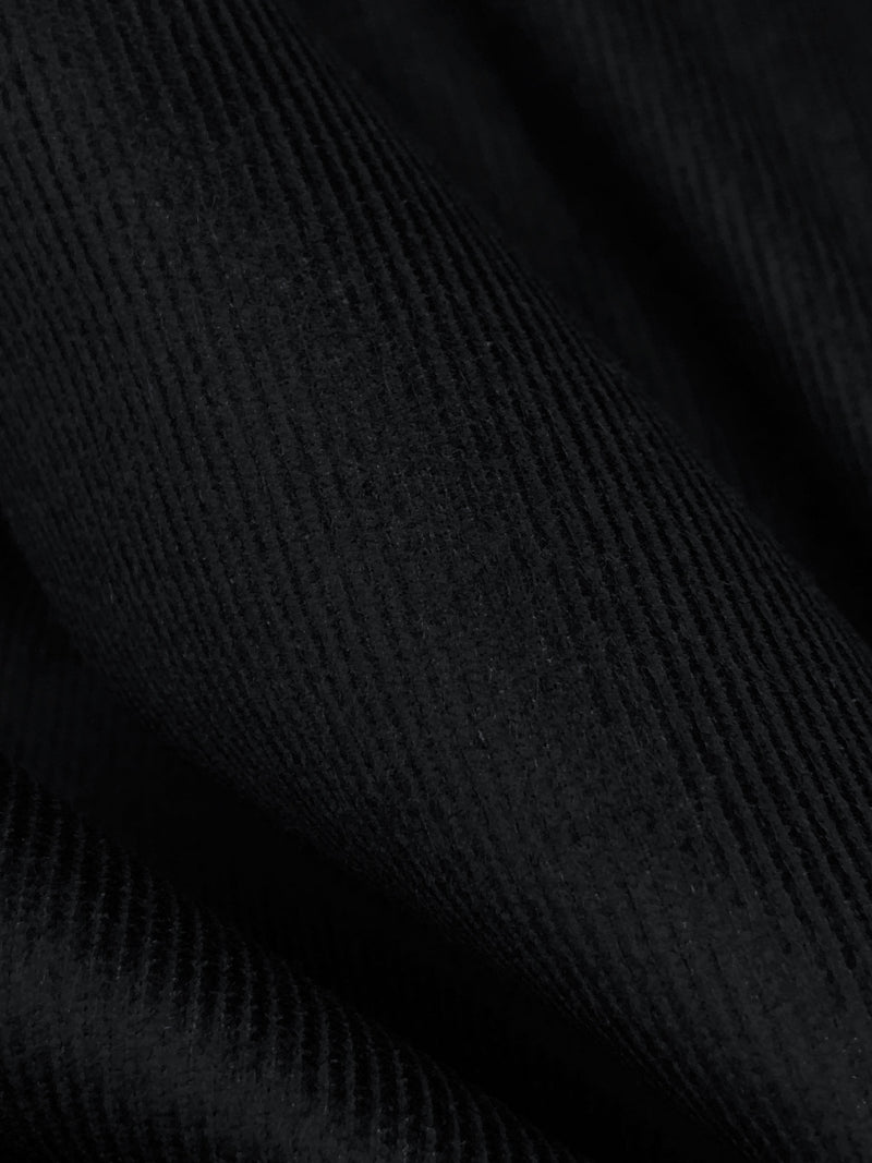 Black Metal 100% Cotton Pinwale Corduroy 60W