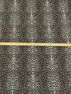 Dark Tan/Cream/Black 100% Rayon Animal Print Poplin 60W
