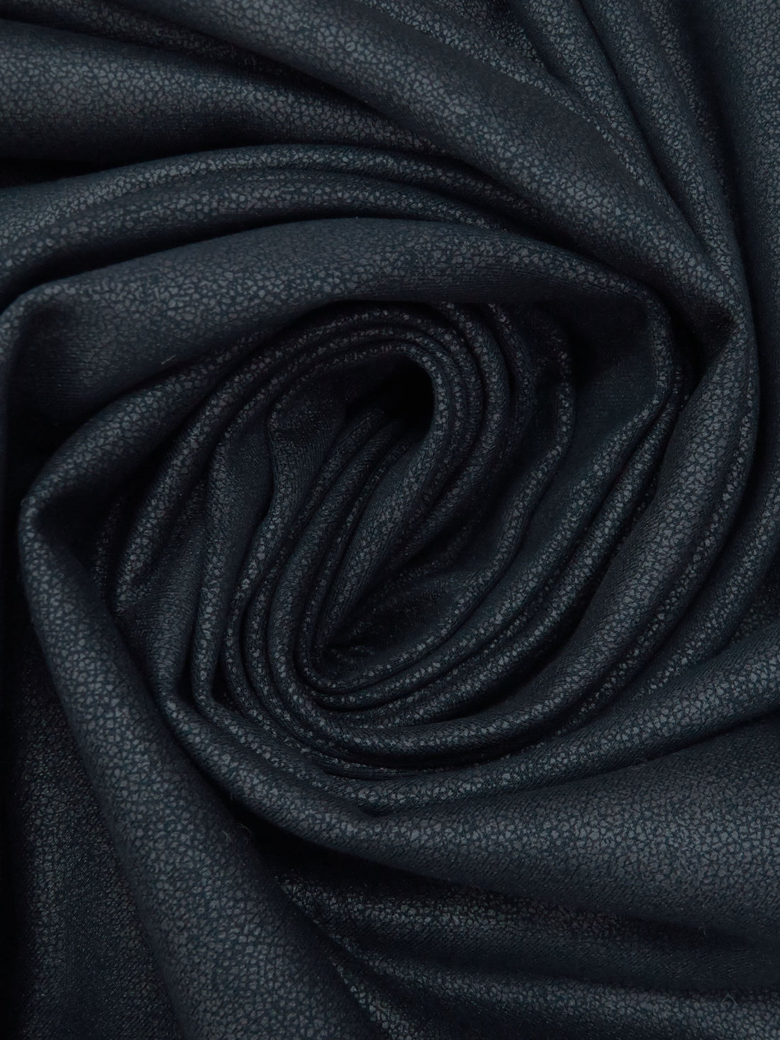 Midnight Blue/Dark Slate Blue Polyester/Rayon/Lycra Distressed Foil Print Ponte Knit - NY Designer - 58W