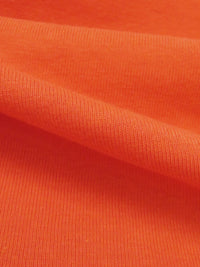 Safety Orange Cotton/Polyester Jersey Knit 54W